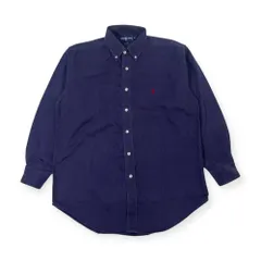 90s Ralph Lauren ラルフローレン BLAIRE コットン チェック BD ボタンダウン 長袖 シャツ M/メンズ ビンテージ