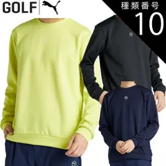 種類10：ホワイトグロー（04）/L プーマ ゴルフサークルキャット ダブルニット クルーネック トップスメンズ ゴルフウェア「PUMA GOLF 630419」DRYCELL、Silento Coating、SWING MOTION、HOT BAG2024年