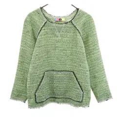 MSGM - エムエスジーエム イタリア製 長袖 カットソー 38 グリーン系 MSGM レディース エムエスジーエム イタリア製 長袖 カットソー 38 グリーン系