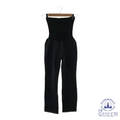 【訳アリ】 パンツ ボトム マタニティパンツ 大きいサイズ ロング丈 レディース ブラック LL 901-6908 送料無料 古着