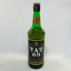 未成年の飲酒は法律で禁じられています】VAT69 スコッチ特級ウイスキー750ml43度箱付き - メルカリ