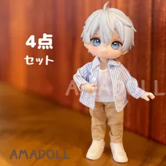 オビツ11 服 男の子 ズボン シャツ セット 靴 白 ねんどろいどどーる 可 パンツ 春夏 アウトフィット ピコドー9 ピコニーモ 互換 通販 激安 ハンドメイド 人形 衣装 着せ替え 1/12 スケール サイズ スーツ ウィッグ ヘッド ボディ 男 Y3