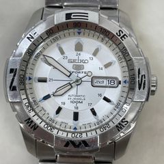 SEIKO セイコー5 スポーツ 4R36-00B0 自動巻き 白文字盤100M - メルカリ