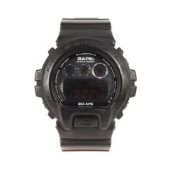 A BATHING APE ア ベイシング エイプ 00s 1000本限定 G-SHOCK DW-6900 腕時計 / ウォッチ ブラック 黒 ストリート ブランド コラボ【メンズ】