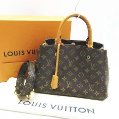 ※● LOUIS VUITTON ルイ・ヴィトン LV ビトン モノグラム モンテーニュBB M41055 2way トートバッグ ハンドバッグ ショルダーバッグ TR3155 保存袋/箱付き ブラウン 茶系 レディース E288B ★3962