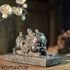 銅製 青銅葉蔓南瓜硯滴 水滴壺 文房四宝 書道具 文房具 装飾品 工芸品 置物 銅製 青銅葉蔓南瓜硯滴 水滴壺 文房四宝 書道具 文房具 装飾品