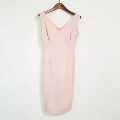 #snc エスカーダ ESCADA ワンピース 36 ピンク系 ノースリーブ バックジップ シルク混 レディース [826508]のサムネイル