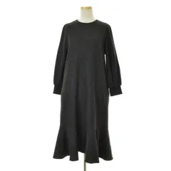 【ROSSOURBANRESEARCH】F by ROSSO 裾フレアワンピース七分袖ワンピース