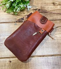 レザースマホポシェット　携帯ケース