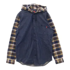 2025年最新】supreme DENIM HOODED SHIRTの人気アイテム - メルカリ