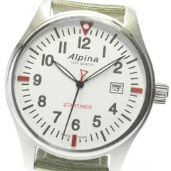 アルピナ Alpina AL-247B4S6 スタータイマー GMT デイト クォーツ メンズ 未使用品 箱・保証書付き_684120【ev10】