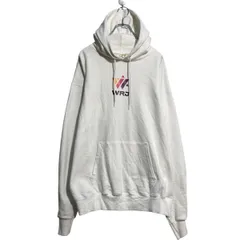 Hanes プリントスウェット パーカー ヘインズ M ホワイト プルオーバー 裏起毛 古着卸 アメリカ仕入 a612-7514のサムネイル
