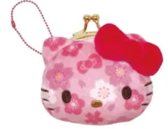 ケイ【送料無料】【サンリオキャラクターズ】【和雑貨シリーズ】フェイスミニがまぐち【ハローキティ】【ポーチ】【ケース】【小物入れ】【小銭入れ】【コインケース】【キーホルダー】【キーリング】【子供】【キッズ】【雑貨】【グッズ】【かわいい】