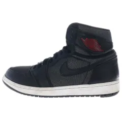 NIKE (ナイキ) AIR JORDAN 1 RETRO HIGH OG BLACK GYM RED エアジョーダン1 ブラック ジムレッド ハイカットスニーカー ブラック US10/28cm 555088-060