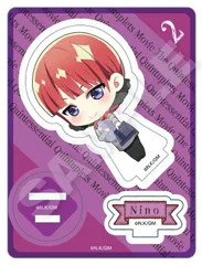 【新品・公式】映画 五等分の花嫁 ミニキャラアクリルマスコット 中野二乃 公式グッズ colleize コレイズ