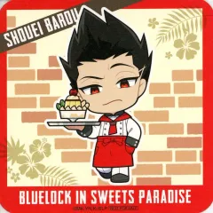 【中古】コースター 馬狼照英(ミニキャラ) オリジナルコースター 「ブルーロック in SWEETS PARADISE」 カフェメニュー注文特典