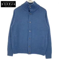 HILTON トガニット半袖 M 青 戸賀敬城氏プロデュース TOGA KNIT T-SHIRT SHORT SLEEVE