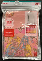 ユニクロ HUGっと!プリキュア ヒートテックエクストラウォームクルーネック(長袖) 超極暖 ピンク 130サイズ