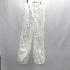 ◇ Θ MOUSSY マウジー ウエストゴム カーゴパンツ サイズ26 ホワイト系 レディース E  【1501230040945】