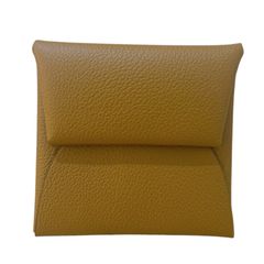 エルメス HERMES バスティア D刻 キャラメル エバーカラー レディース コインケース