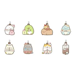 すみっコぐらし ねこのきょうだいとおかし屋さん ラバーチャーム【８個入りBOX】