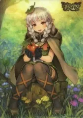 【中古】下敷き エルフ シガタケ描き下ろし オリジナルB5下敷き 「PS3/PS Vitaソフト ドラゴンズクラウン」 WonderGOO特典