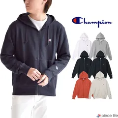 正規取扱店 チャンピオン Champion パーカー ジップアップ スウエット フルジップ メンズ レディース ユニセックス S M L XL 裏毛 C3-Y137 370ネイビー