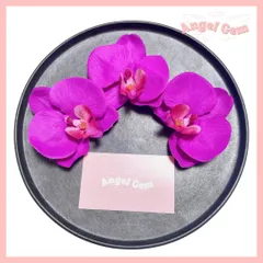 紫 胡蝶蘭髪飾り 成人式 結婚式 和装前撮り 浴衣 花火大会 和装 かんざし