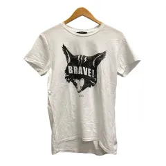 ディーゼル DIESEL Tシャツ 半袖 クルーネック ロゴプリント コットン 白 ホワイト 黒 ブラック シルバー レディース