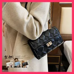 【おしゃれ】 チェーン ショルダーバッグ キルティング ミニショルダー無地/通勤バッグ 小さめ/サブバッグ斜めがけ レディース 可愛い 型押し ミニバッグ おすすめ おしゃれ　人気 上品 1XIUF-035