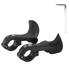 新品 DFsucces 自転車バーエンド 自転車副ハンドルバー 内径21.8-22.2mm 補助ハンドルバー 軽量 滑り止め 変形防止 取り付け簡単 ロードバイク/マウンテンバイク用
