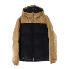 GUCCI (グッチ) GGナイロンキャンバスパファージャケット ベージュ/ブラック 794823のサムネイル