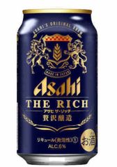 ザ　リッチ　アサヒ　350㍉　缶　24本　ケース　RICH