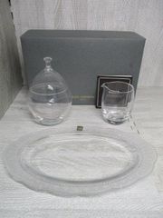 HOYA　ガラス製品　皿　ピッチャー　蓋付き器