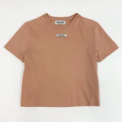 正規品CELINE ロゴプリント 半袖Tシャツ ベージュピンク系miumiu 2025年最新】CELINE カラー：ピンク系 半袖(Tシャツ)の人気