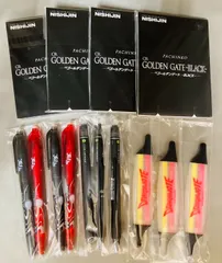 文具セット(未使用)② パイロット フリクション(黒)3本 、ボールペン0.5(黒)2本 、ボールペン0.5(赤)2本 、オレンジ色と黄色のペン3本 、メモ帳4冊 (外側のビニールが剥がれかけているものがござます)