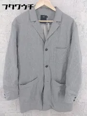 ◇ AZUL by MOUSSY 長袖 ショップ チェスター コート サイズM グレー メンズ 【中古】 【1002800525973】
