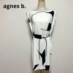 agnes b. アニエスベー ノースリーブ ワンピース 36 フランス製