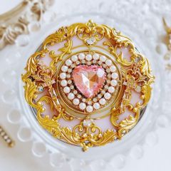 キラキラ魔法のピルケース　Angel pink コンパクト