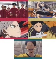 【中古】ポストカード 集合 ポストカード5枚セット(場面写真) 「ハイキュー!! 陸 VS 空 先行上映会」 入場者プレゼント