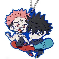 【中古】雑貨 伏黒恵＆両面宿儺 「呪術廻戦 キャラばんちょうこうラバーマスコット2」