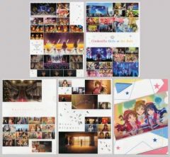 [중고] 클리어 파일 1.A4 클리어 파일 세트 (5 장 세트) [이치 반 쿠지 프리미엄 아이돌 마스터 신데렐라 걸스 PART1] H 상