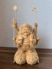 木彫 細密彫刻 寿老人弁財天象 秘宝 陰陽和合 春画 仏教美術 - メルカリ
