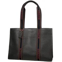 収納十分【Coach】落ち着いたレザー♪  スミス トートバッグ COACH - コーチ スミス トート レディース 【中古】の通販 by