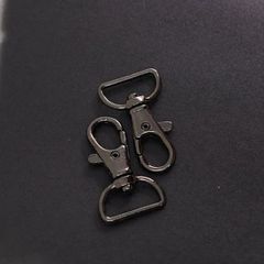 ナスカン 尾内径 約20mm 40個入り 黒ニッケル