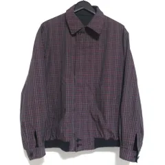 美品 Burberry's バーバリーズ ヴィンテージ リバーシブル スイングトップ ジャケット サイズ48 グレー ネイビー メンズ 古着 中古 USED