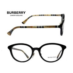 【BURBERRY】バーバリー　メガネフレーム　BE2435D　4161　ブラック/チェック　国内正規品