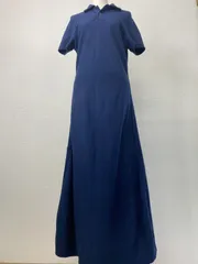 AD1996◆アーカイヴ◆COMME des GARCONS◆裾変形ダーツのロングウール フレアワンピース◆コムデギャルソンのサムネイル