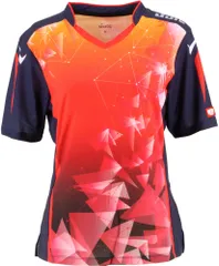ジュウイック JUIC 卓球 ジュウイック JUIC 卓球 ゲームシャツ 女性用 JUIC-PROCYON LADIES JUIC-プロキオン レディース  5642 RE レッドのサムネイル