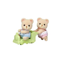 【新着商品】シルバニアファミリー 人形 【 クマのふたごちゃん 】 ク-69 STマーク認証 3歳以上 おもちゃ ドールハウス Sylvanian Families エポック社 EPOCH